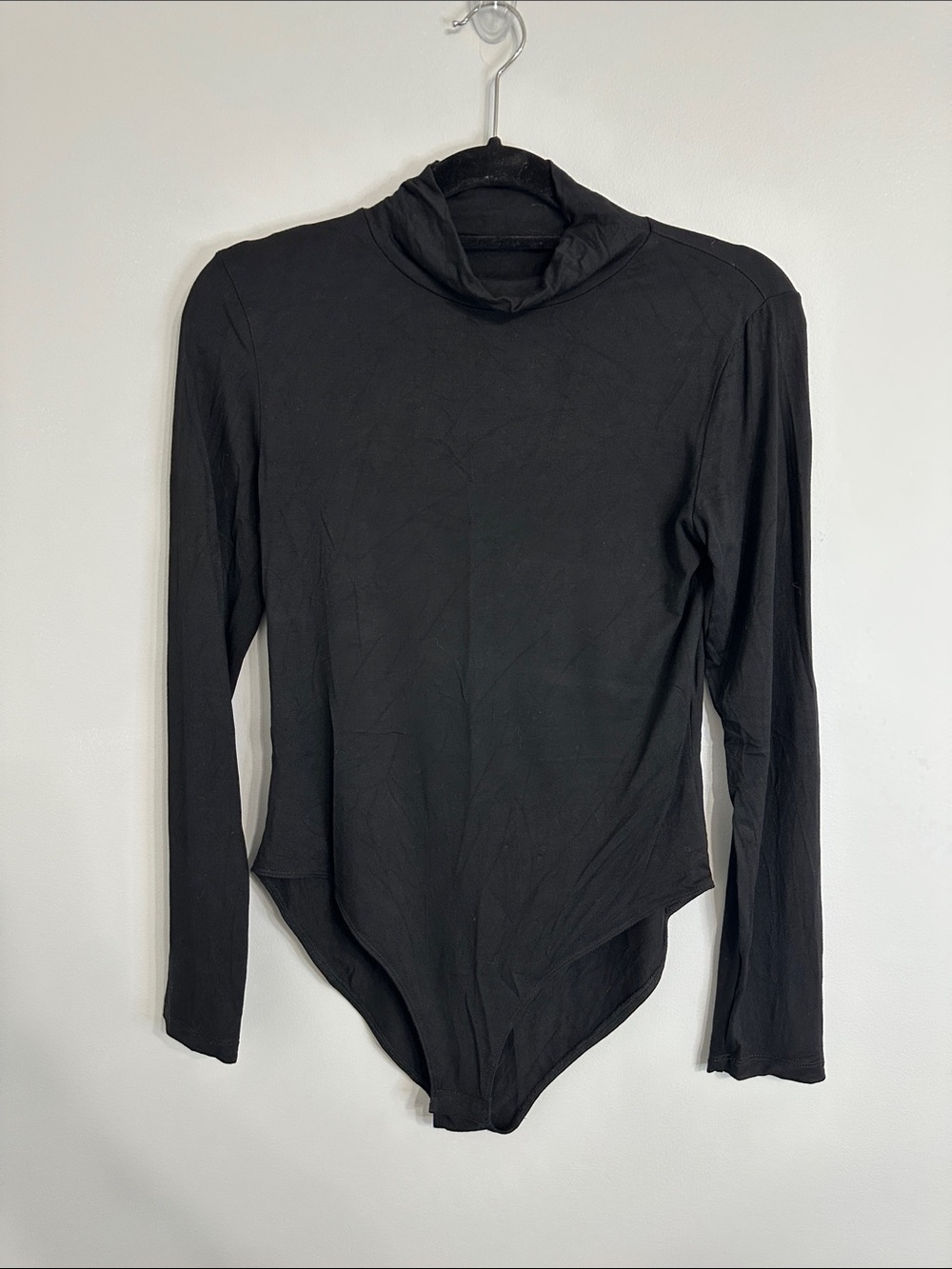 NWOT Black Turtleneck Long-Sleeve Bodysuit